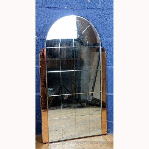 Art deco copper and clear - deco,