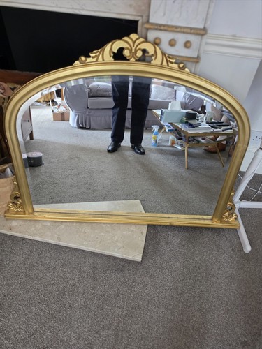 Large gold gilt - large, overmantle