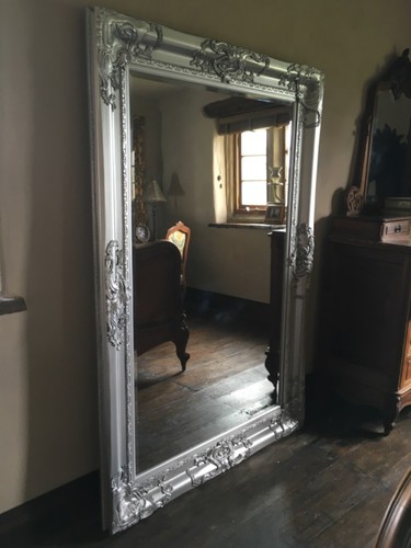 Silver ornate large - , statement