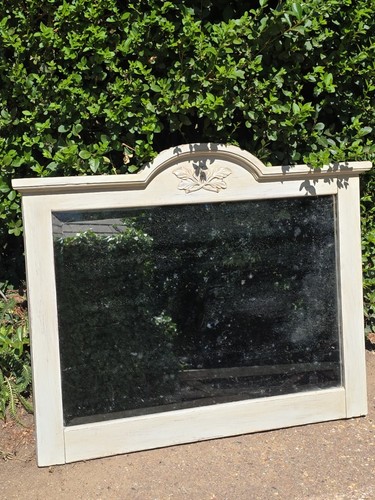 Vintage oak painted bevelled - vintage,