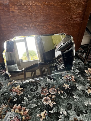 Vintage over mantle bevelled - over,