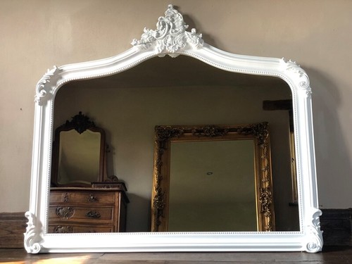 Matt white french shabby chic - matt,