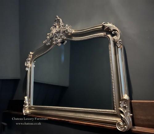 French antique silver ornate - antique,