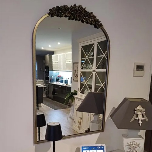 Arch wall mirror metal - arch,