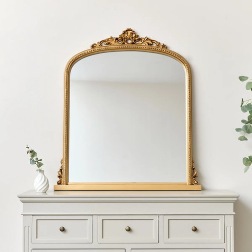 Antique gold ornate arch - antique,