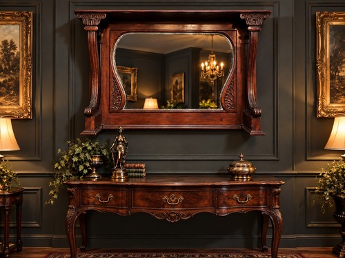 Antique victorian mahogany - victorian,