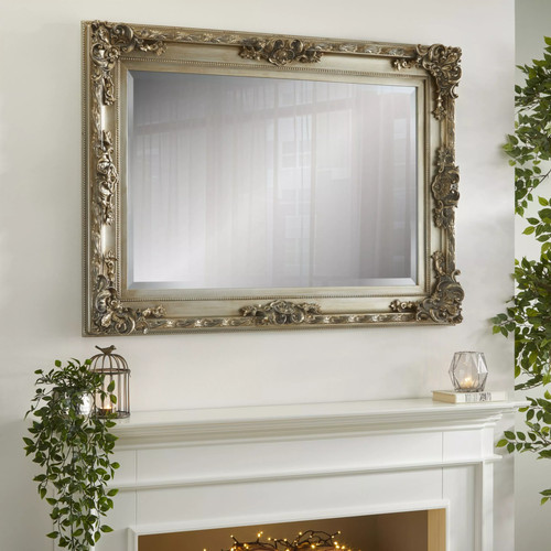 Wall mirror carved - carved, louis