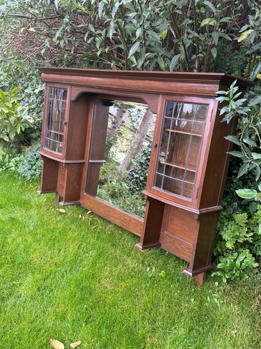Antique edwardian oak - edwardian, over